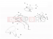 PIAGGIO NRG Power DD Wheel huosing - Mudguard
