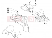 PIAGGIO NRG Power DD Serie Speciale Wheel huosing - Mudguard