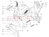 Front shield - Piaggio NRG Power DT