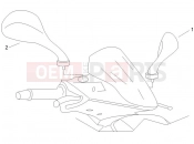 PIAGGIO NRG Power DT Driving mirror/s