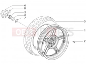 PIAGGIO NRG Power DT Rear wheel