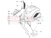 PIAGGIO NRG Power DT Front shield