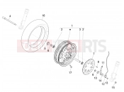 PIAGGIO NRG Power DD Front wheel