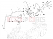 PIAGGIO NRG Power DD Carburettor, assembly - Union pipe