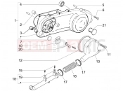 Crankcase cover - Crankcase cooling - Piaggio NRG Power Purejet 2011