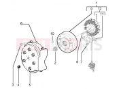 Flywheel magneto - Piaggio NRG Power Purejet