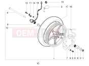Front wheel - Piaggio NRG Power Purejet