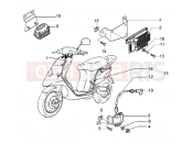 PIAGGIO Cable harnes -regulator-h.t. Coil