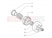 PIAGGIO Sfera 125cc Fixed half-pulley