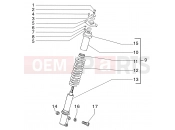 PIAGGIO Sfera 125cc Shock absorber