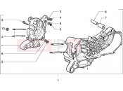 Crankcase - Piaggio Sfera RST 125