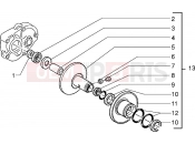 Driven half pulley - Piaggio Sfera RST 125