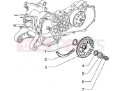Driving half pulley - Piaggio Sfera RST 125