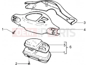 Speedometers kms. - Handlebar covers - Piaggio Sfera RST 125