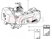 PIAGGIO Sfera RST 50 Engine