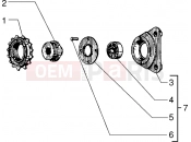 PIAGGIO Si Mix Free wheel