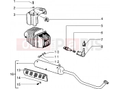 PIAGGIO Si Mix Silencer-Baffle