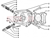 PIAGGIO Cylinder head-valves