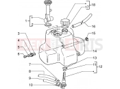 PIAGGIO Front and rear mudguard