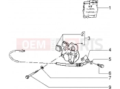 PIAGGIO Skipper 150 MY98 Front brake cylinder-Brake caliper