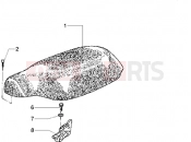PIAGGIO Saddle-Rear carrier