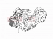motor - Piaggio Typhoon 125 4T 2V 2012