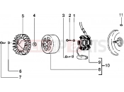 PIAGGIO Typhoon 125 XR 2T Flywheel magneto