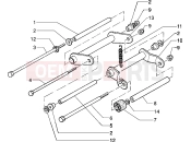 PIAGGIO Typhoon 125 XR 2T Swinging arm