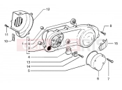 PIAGGIO TRANSMISSION COVER