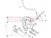 PIAGGIO Typhoon 50 2T Serie Speciale Brakes pipes - Calipers