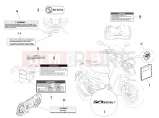 PIAGGIO Typhoon 50 4T 4V E2 (USA, CA) Plates - Emblems