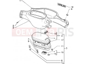 PIAGGIO Speedometers kms.-Handlebar covers