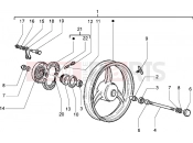PIAGGIO Front wheel