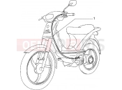 bowdenek - Piaggio Velofax