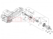 Driven pulley - Piaggio X Evo 400 2007