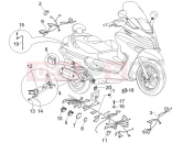 Main cable harness - Piaggio X Evo 400 2007