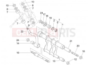 Swinging arm - Piaggio X Evo 400 2007