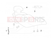 PIAGGIO X Evo 400 Saddle/seats