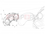 Meter combination - Cruscotto - Piaggio X10 125 4V I.E. 2015