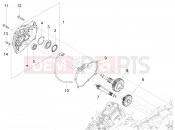 Reduction unit - Piaggio X10 125 4V I.E. 2015