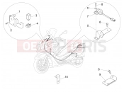 PIAGGIO X10 500 4V I.E. Electrical system components