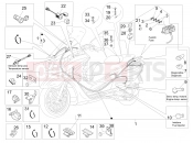 PIAGGIO X10 500 4V I.E. Main cable harness