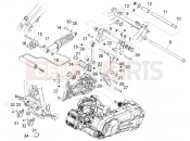 PIAGGIO X10 500 4V I.E. Rear suspension - Shock absorber/s