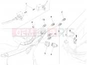 PIAGGIO X10 500 4V I.E. Selectors - Switches - Buttons