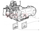 PIAGGIO X8 125 ENGINE