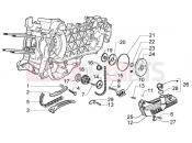 PIAGGIO X8 125 PUMP GROUP-OIL PAN