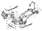 PIAGGIO X8 200 Chassis