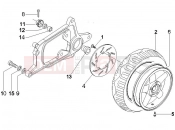 PIAGGIO X8 200 Rear wheel