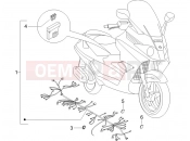 Main cable harness - Piaggio X8 250 ie 2005