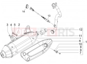 Silencer - Piaggio X8 250 ie 2005